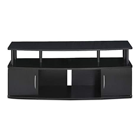 Furinno Jaya Large Entertainment Stand For Tv Up To 50 Inch Blackwood