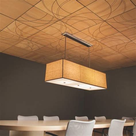 5311pc potter acoustic suspended ceiling panels and grid 1. Wooden suspended ceiling - TRUE™ SERIES - USG - panel ...