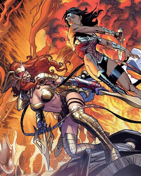 Wonder Woman Vs Angela Wonder Woman Comic Comics Artwork Dc Comics Art