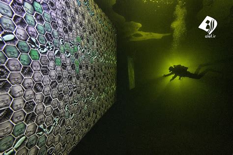 اولین نمایشگاه نقاشی زیر آب در جهان