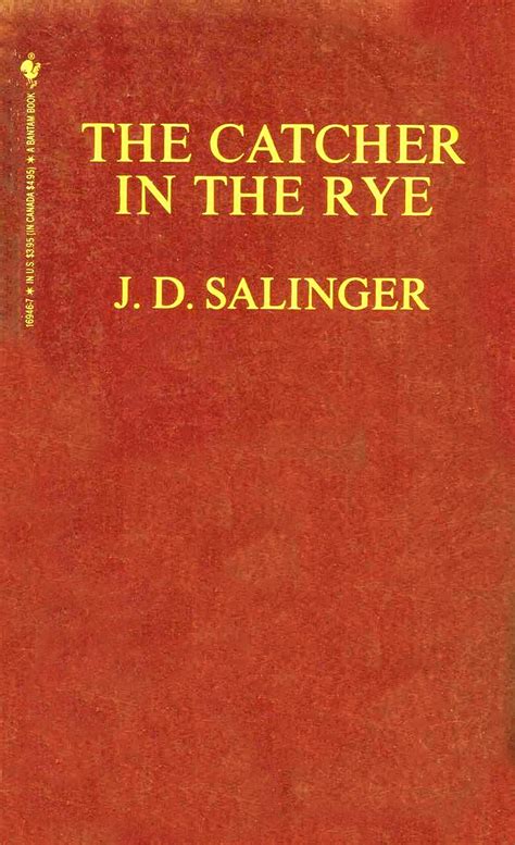 Catcher In The Rye Red Cover J D Salinger Wikipedia Catcher In