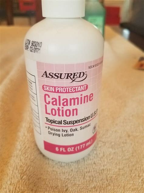 New 2 X 6 Oz Assured Skin Protection Calamine Lotion Topical
