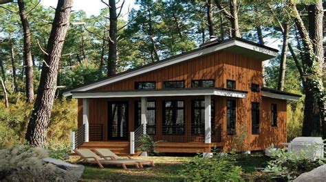 Small Modern Cabins Contemporary Cabin House Plans Jhmrad 167220