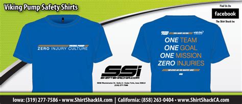 Employee Safety Shirts The Shirt Shack Inc