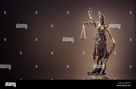 Justice Blind Statue Law Scales Sword Hi Res Stock Photography And