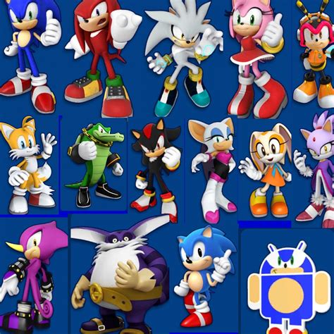 Characters From Sonic Dash By Reloaded Da On Deviantart