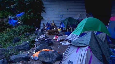 Sweep Of Homeless Camp Under Olympia S Fourth Ave Bridge Delayed Komo