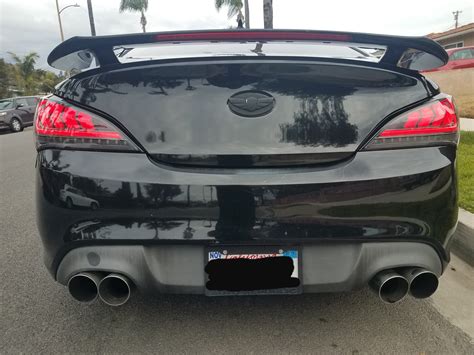Spec D Tail Lights Hyundai Genesis Coupe 10 16 Sequential Turn Signa