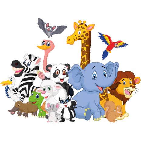 Free Cartoon Animals Png Download Free Cartoon Animals Png Png Images