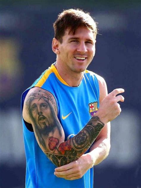 She always took a special place in his life. Tattoo Filter | Messi tattoo, Lionel messi, Messi
