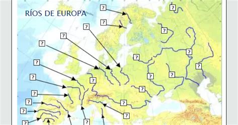 Flic Ciencias Ciencias Sociais 6º A HidrografÍa De Europa 10 6 2020