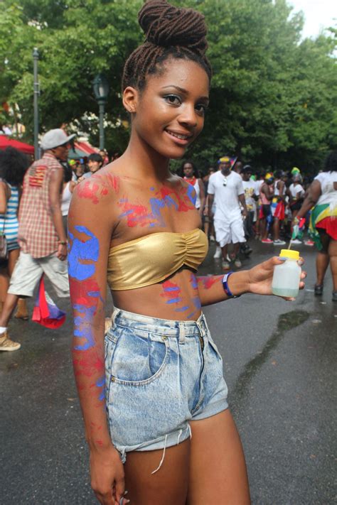 mw blackfashion 2013 west indian day parade street denim hair carnival outfits