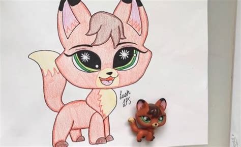 Lps Fox Drawing Lps Amino