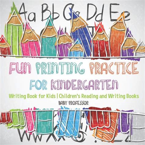 Fun Printing Practice For Kindergarten Writing Book For Kids Children