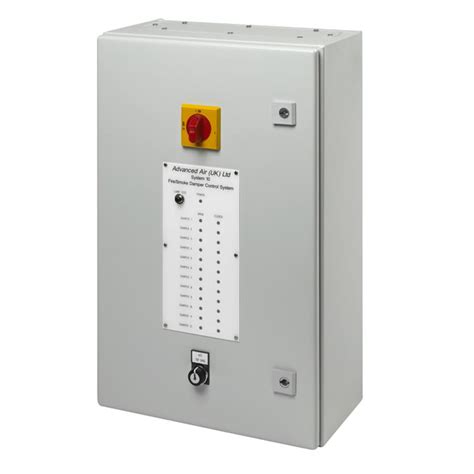 Damper Control Panels Monitoring Systems Fire Safety Advanced Air
