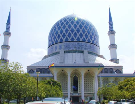 Blue Mosque Selangor - World Tourism And Travels