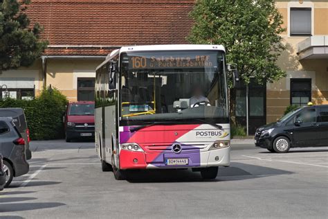 Mercedes Benz Intouro Von Postbus Bd Als Linie Am Bhf Bus