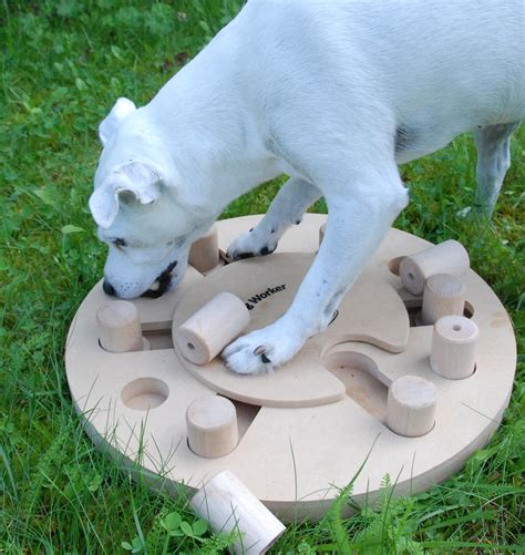 Nina Ottosson Dog Toys Shop Dogworker Wood Level 3 Advanced Multi
