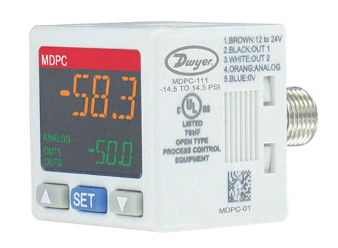 Series Mdpc Mini Digital Pressure Controller Dwyer Instruments Inc
