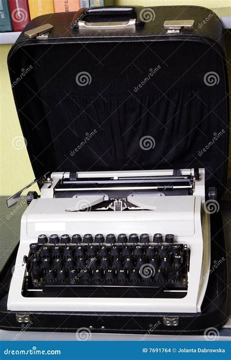 Typing Machine Stock Photo Image Of Dust Letter Machine 7691764