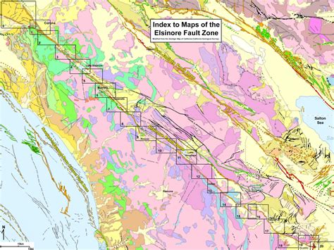 Elsinore Fault Zone Southern California