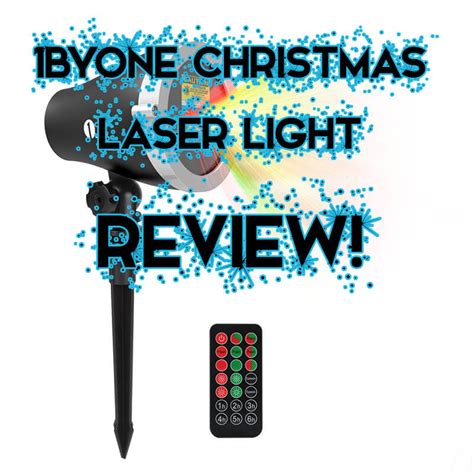 1byone Aluminum Alloy Outdoor Laser Christmas Light Projector Review ⋆