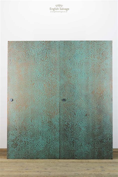 Setc7 Patinated Copper Fronted Doors