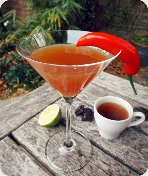 Friday Cocktail Chilli Chocolate Chai Martini Cocktails Homemade