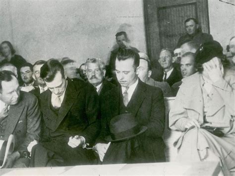 John Dillinger And Members Of His Gang Attend Their Arraignment Jan 26