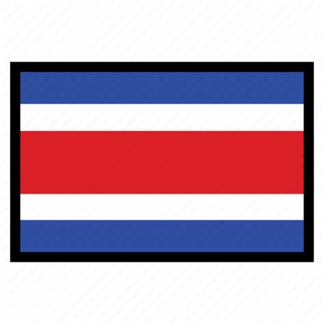 Bandera Costa Rica PNG