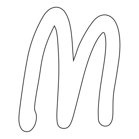 Letter M Template And Song For Kids From Kiboomu Worksheets Lettering
