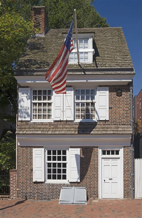 Betsy Ross House Philadelphia Pa American Revolution Flags And