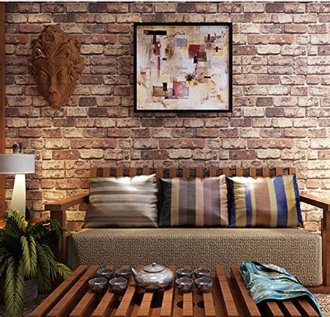 Free Download Blooming Wall 3d Faux Cultural Brick Stone Wallpaper Roll