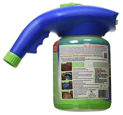 Liquid Lawn Hydroseeding Kit Seed Sprayer Eco Friendly Buy Lawn