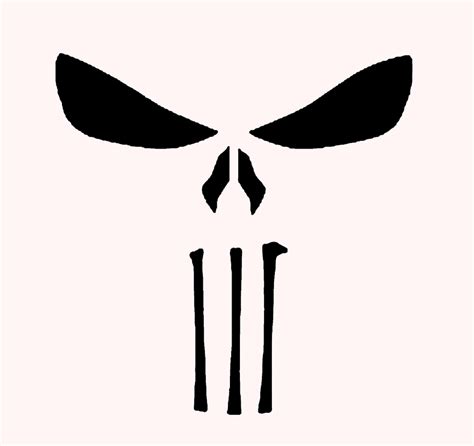 Calcomanía De Punisher Punisher En Línea Cráneo Etiqueta Etsy