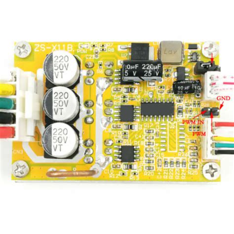 350w Dc 5 36v Bldc Three Phase Brushless Hall Motor Driver Controller