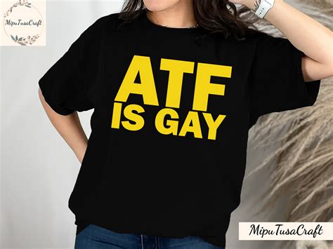 Atf Is Gay Shirt Human Rights Shirt Equality Shirt Pride Month Tshirt Mens Love Is Love