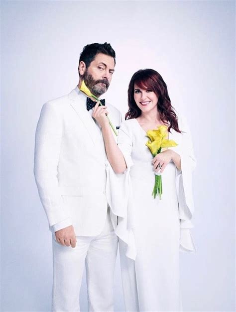 Nick Offerman And Megan Mullally Nick Offerman Perfect Couple People