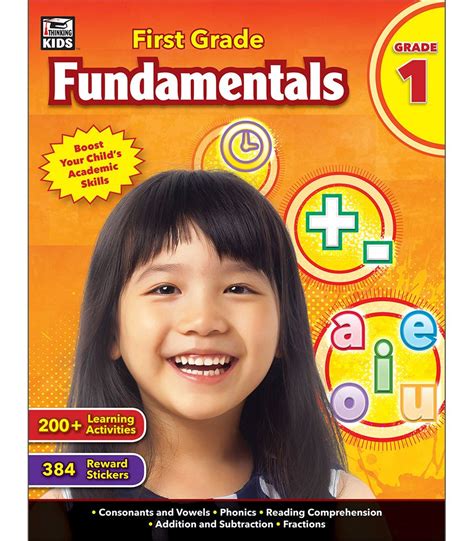 First Grade Fundamentals Workbook Grade 1 Ebook Phonics Reading