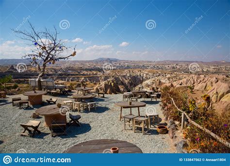 Tables And Chairs For Tourists On The Observation Deck Travel To