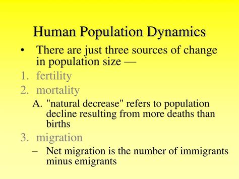 Ppt Human Population Growth Demography And Carrying Capacity