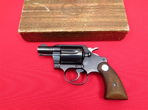 Colt Agent 38 Special 6 Shot Lightweight 2 Inch Snubby Mfd 1968 No