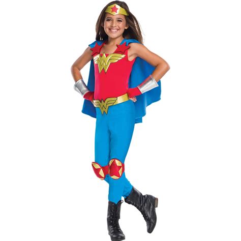 Dc Girls Wonder Woman Childs Costume Medium 8 10