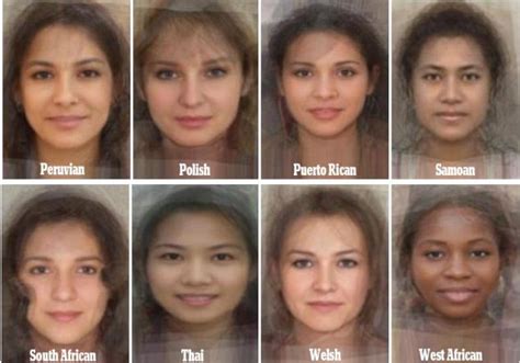 The Average Woman Revealed Study Blends Thousands Of Faces To Find What World S Women Look Like