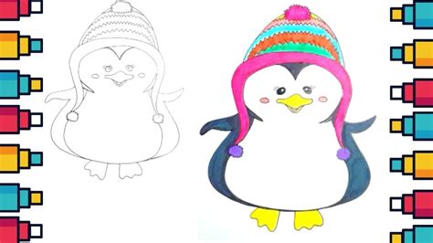 How To Draw A Cute Penguin Step By Step For Beginners