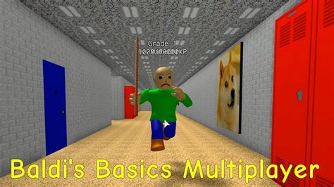 Baldis Basics Multiplayer 04 Roblox Map Youtube