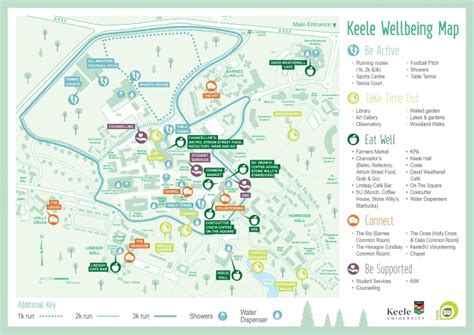 Keele University Map Uk