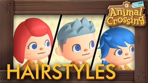 The top 8 cool hairstyles is an item in animal crossing: Animal Crossing: New Horizons - All Hairstyles - YouTube