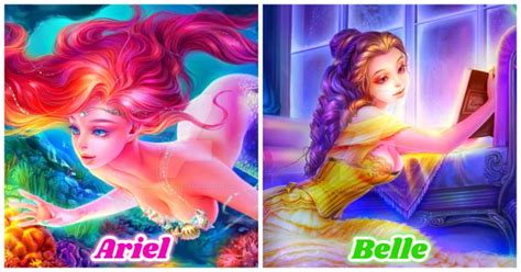 Talented Artist Dazzles Fans With Her Mesmerizing Sexy Disney Princesses Before Bedtime