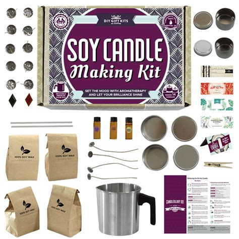 Soy Candle Making Kit Diy T Kits